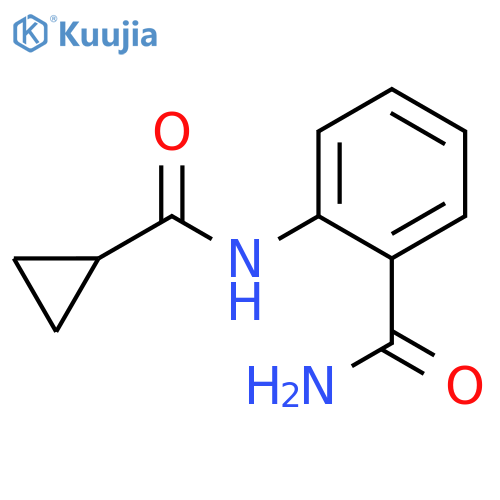 2-[(cyclopropylcarbonyl)amino]benzamide structure