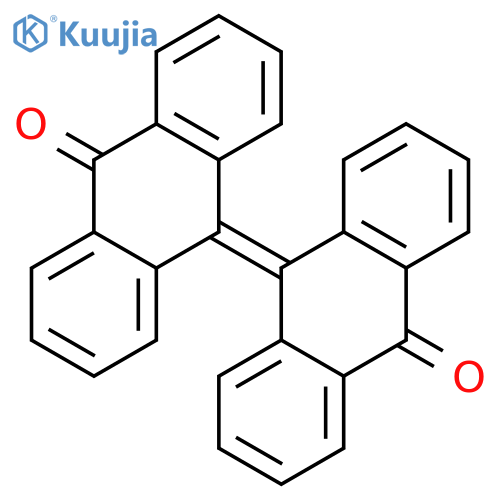 10H,10'H-9,9'-Bianthracenylidene-10,10'-dione structure