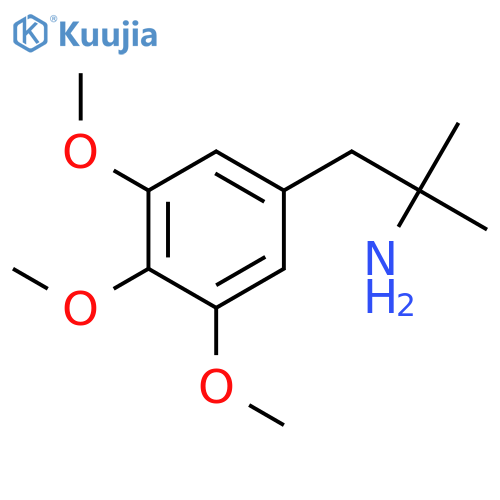 2-methyl-1-(3,4,5-trimethoxyphenyl)propan-2-amine structure