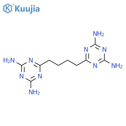 1,3,5-Triazine-2,4-diamine,6,6'-(1,4-butanediyl)bis- structure