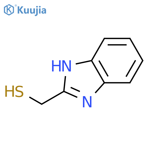 (1H-1,3-benzodiazol-2-yl)methanethiol structure