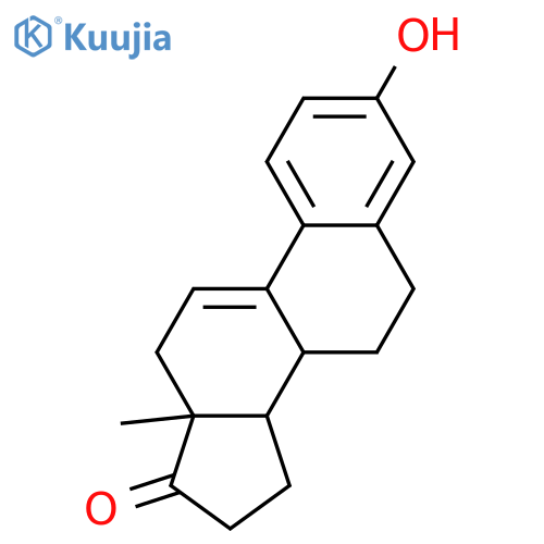 3-Hydroxyestra-1,3,5(10),9(11)-tetraen-17-one; 14β-form structure