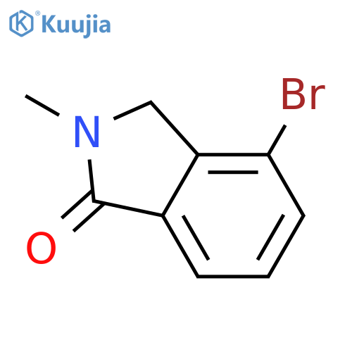 4-Bromo-2-methylisoindolin-1-one structure