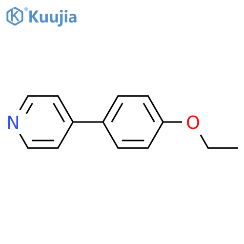 4-(4-Ethoxyphenyl)pyridine structure