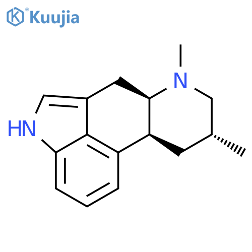 Ergoline,6,8-dimethyl-, (8b,10b)- (9CI) structure