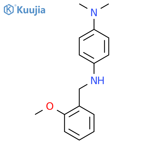 N-(2-Methoxy-benzyl)-N',N'-dimethyl-benzene-1,4-diamine structure