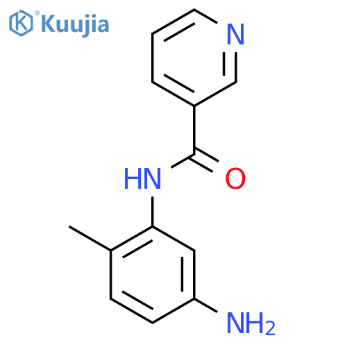 N-(5-Amino-2-methylphenyl)nicotinamide structure