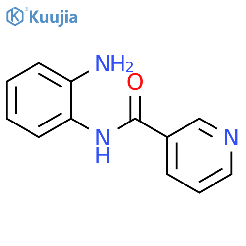 N-(2-aminophenyl)pyridine-3-carboxamide structure