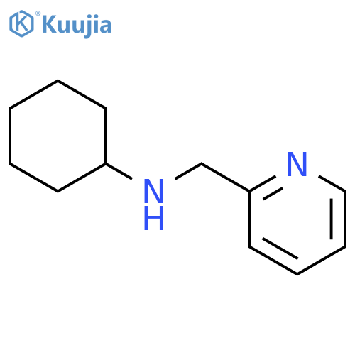 2-(CYCLOHEXYLAMINOMETHYL)PYRIDINE structure