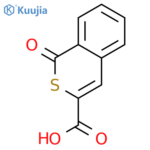 1-oxo-1H-isothiochromene-3-carboxylic acid structure