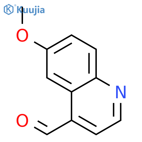 6-Methoxyquinoline-4-carbaldehyde structure