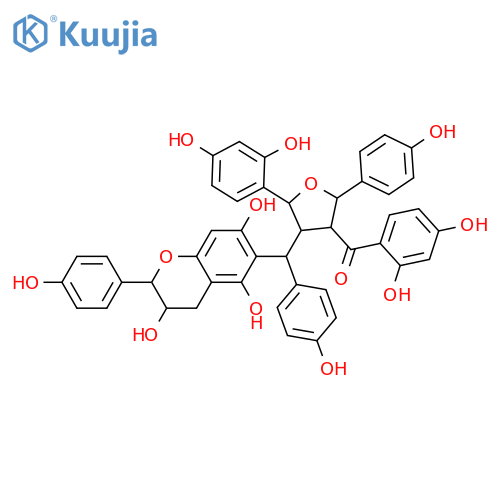 Caloflavan B structure