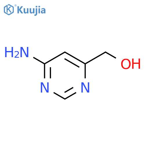 (6-aminopyrimidin-4-yl)methanol structure