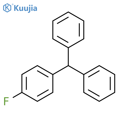 Benzene, 1,1'-[(4-fluorophenyl)methylene]bis- structure