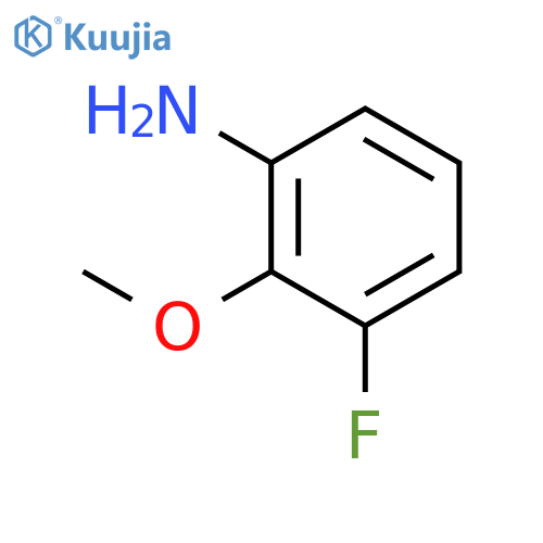 3-Fluoro-2-methoxyaniline structure