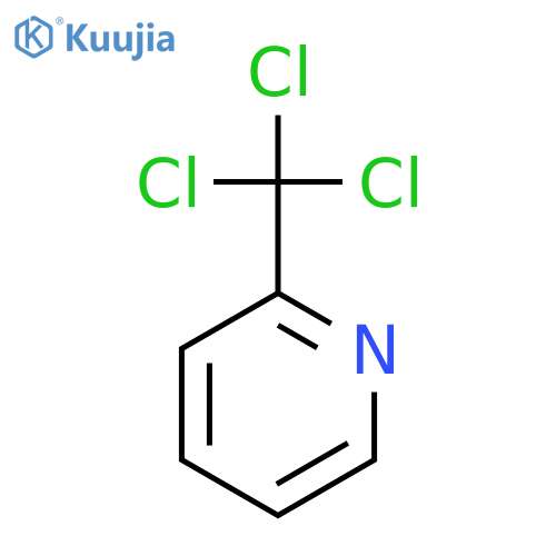 Pyridine,2-(trichloromethyl)- structure