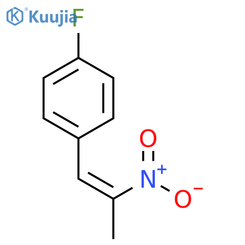 Benzene, 1-fluoro-4-[(1Z)-2-nitro-1-propen-1-yl]- structure