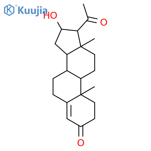 16a-Hydroxy Progesterone structure