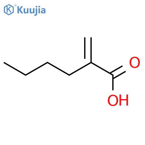 2-methylidenehexanoic acid structure