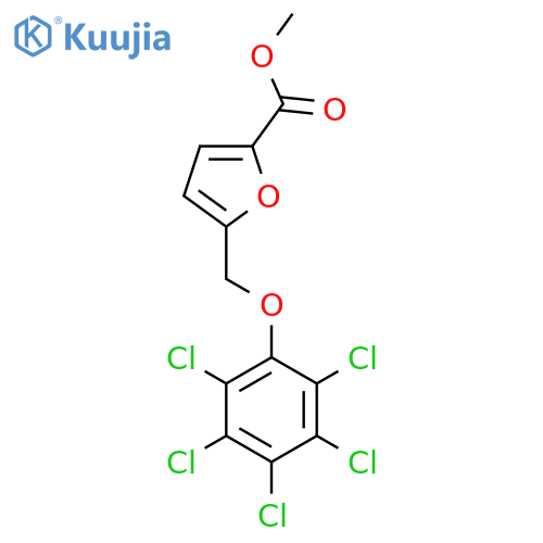 methyl 5-(pentachlorophenoxymethyl)furan-2-carboxylate structure