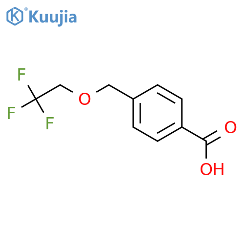 4-(2,2,2-Trifluoroethoxy)methylbenzoic Acid structure
