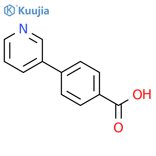 4-(3'-Pyridyl)benzoic Acid structure