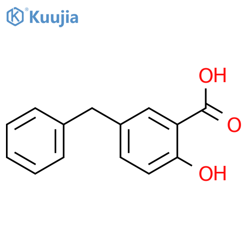 5-Benzyl-2-hydroxybenzoic Acid structure