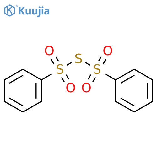 benzenesulfonylsulfanylsulfonylbenzene structure