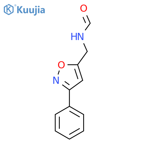 N-[(3-PHENYL-5-ISOXAZOLYL)METHYL]FORMAMIDE structure