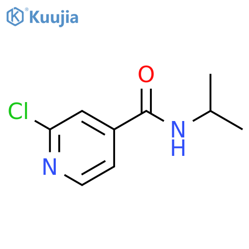 2-Chloro-N-isopropylisonicotinamide structure