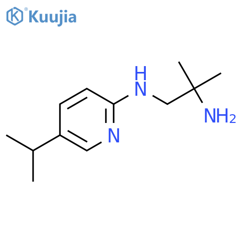 1,2-PropanediaMine, 2-Methyl-N1-[5-(1-Methylethyl)-2-pyridinyl]- structure