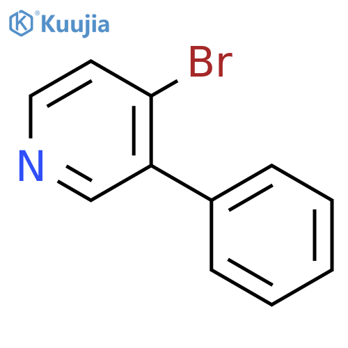 4-Bromo-3-phenylpyridine structure