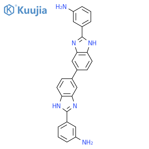 Benzenamine, 3,3'-[5,5'-bi-1H-benzimidazole]-2,2'-diylbis- structure