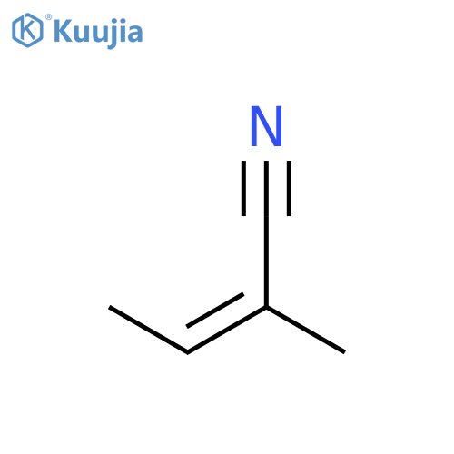 2-Methyl-2-butenenitrile structure