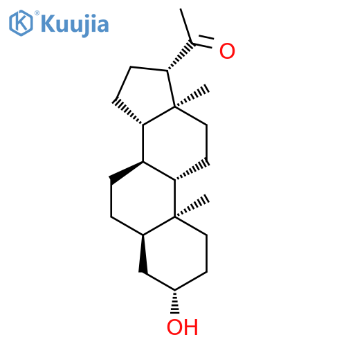 Pregnan-20-one,3-hydroxy- (8CI,9CI) structure