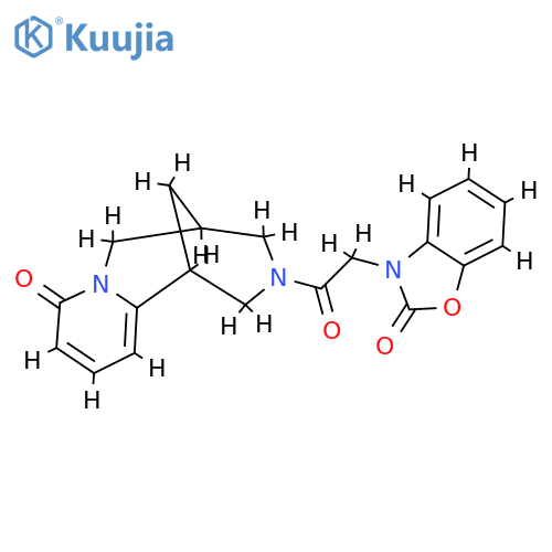 11-2-(2-oxo-2,3-dihydro-1,3-benzoxazol-3-yl)acetyl-7,11-diazatricyclo7.3.1.0^{2,7}trideca-2,4-dien-6-one structure