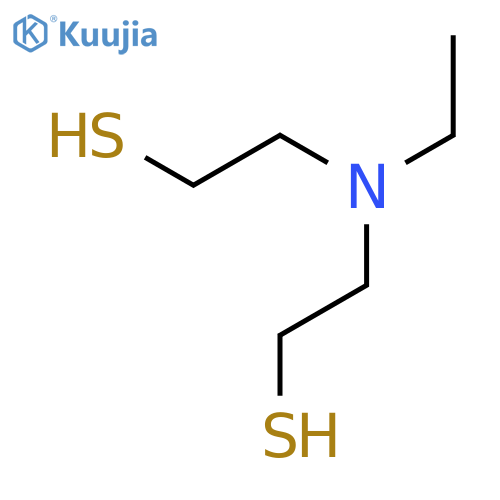 ETHANETHIOL, 2,2'-(ETHYLIMINO)BIS- structure