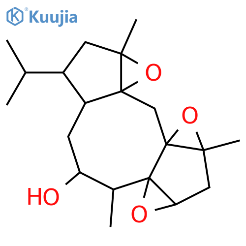 15(11→12)-Abeo-2,3:5,6:11,12-triepoxy-8-fusicoccanol; (2α,3α,5α,6α,8α,11α,12α)-form structure