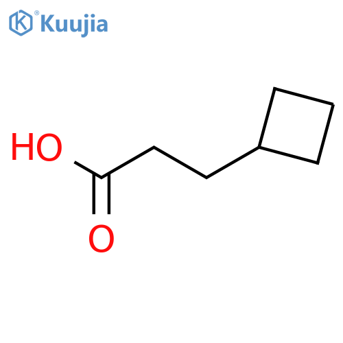 3-Cyclobutylpropanoic acid structure