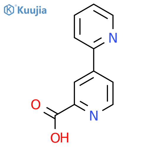 [2,4'-Bipyridine]-2'-carboxylic acid structure