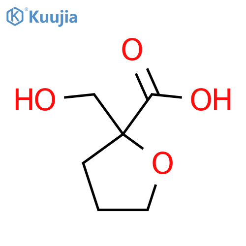 2-(hydroxymethyl)oxolane-2-carboxylic acid structure