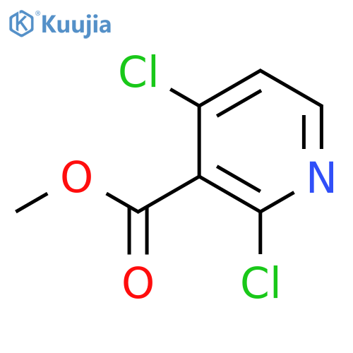 methyl 2,4-dichloropyridine-3-carboxylate structure