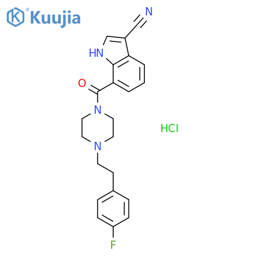 Pruvanserin Hydrochloride structure