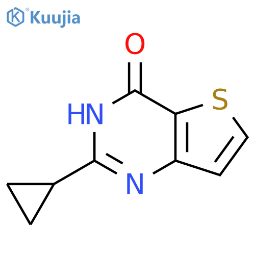 2-Cyclopropylthieno[3,2-d]pyrimidin-4(3H)-one structure