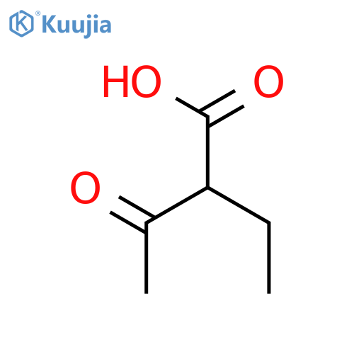 Butanoic acid, 2-ethyl-3-oxo- structure