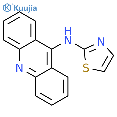 9-Acridinamine,N-2-thiazolyl- structure