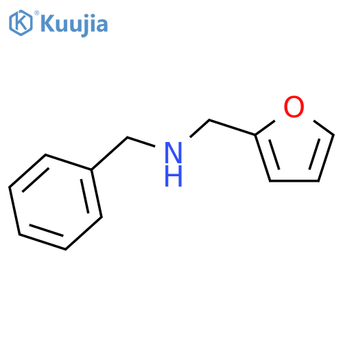 N-benzyl-N-(2-furylmethyl)amine structure