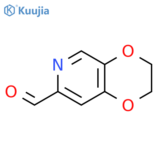 2H,3H-[1,4]dioxino[2,3-c]pyridine-7-carbaldehyde structure