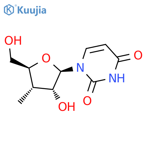 Uridine, 3-deoxy-3-methyl- structure