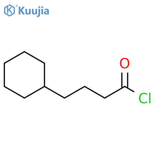 Cyclohexanebutanoyl chloride structure